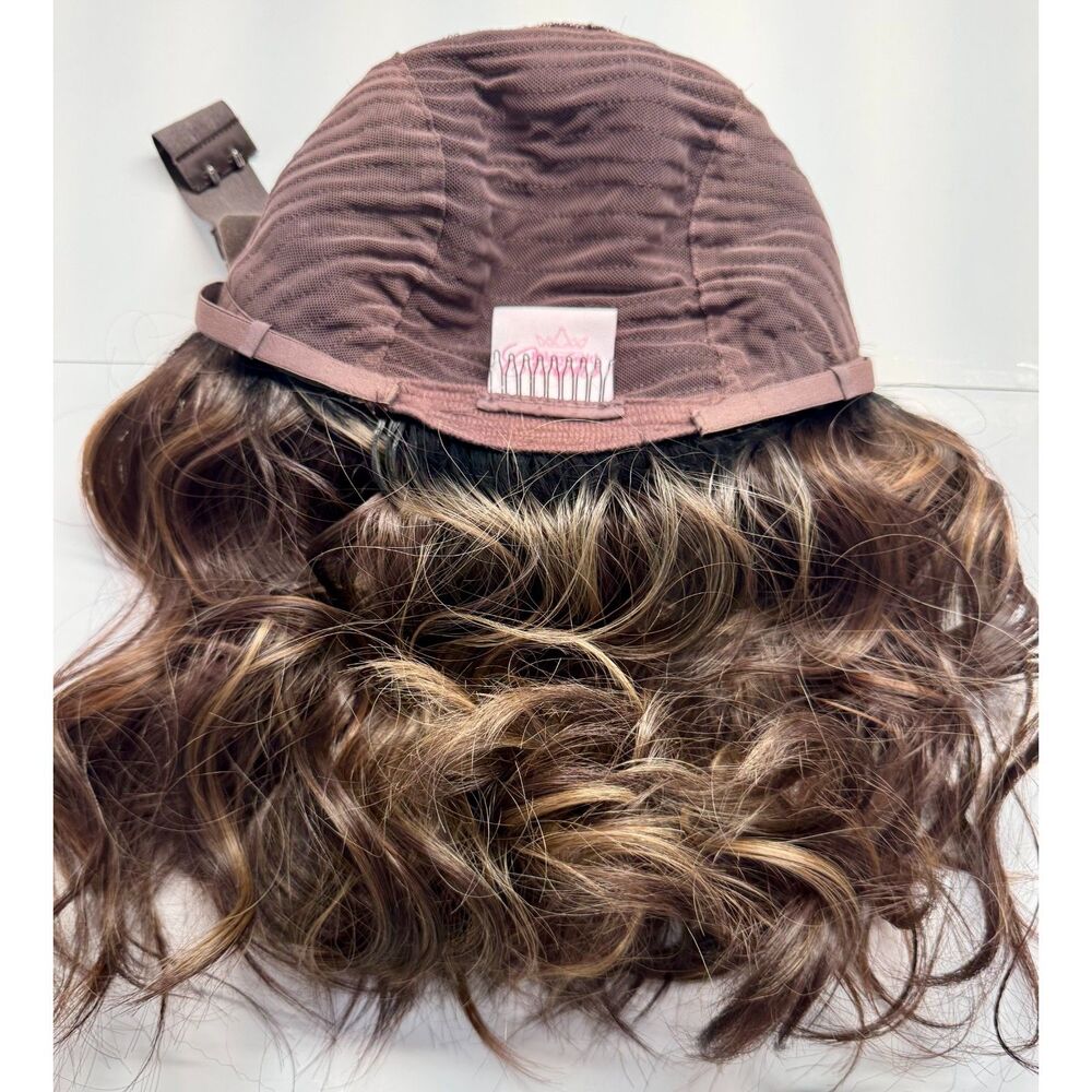 EUC Chelsey Smith Sharpay Midi in Americano brunette - Monofilament standard cap - Picture 7 of 8